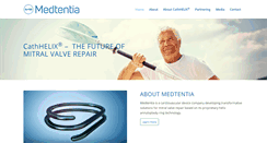 Desktop Screenshot of medtentia.com