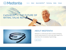 Tablet Screenshot of medtentia.com